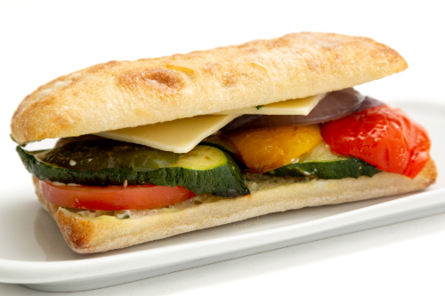 Roasted Veggie Sandwich